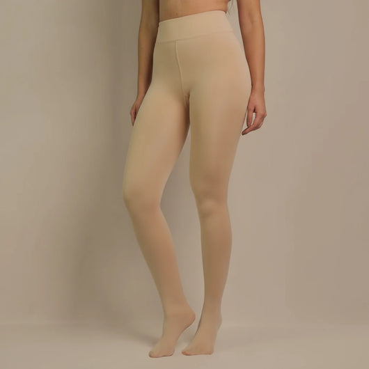 Collant polaire avec couture élégante et confortable